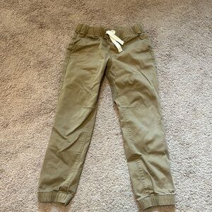 Khaki joggers